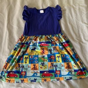 Pete The Cat Dress 5T-6T